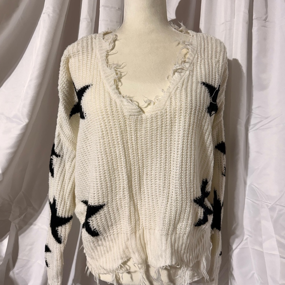 Polly & Esther V-Neck Sweater
